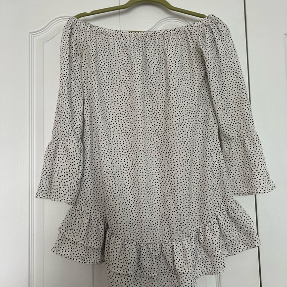 Boohoo - Mini Polka Dot Dress - Picture 1 of 2